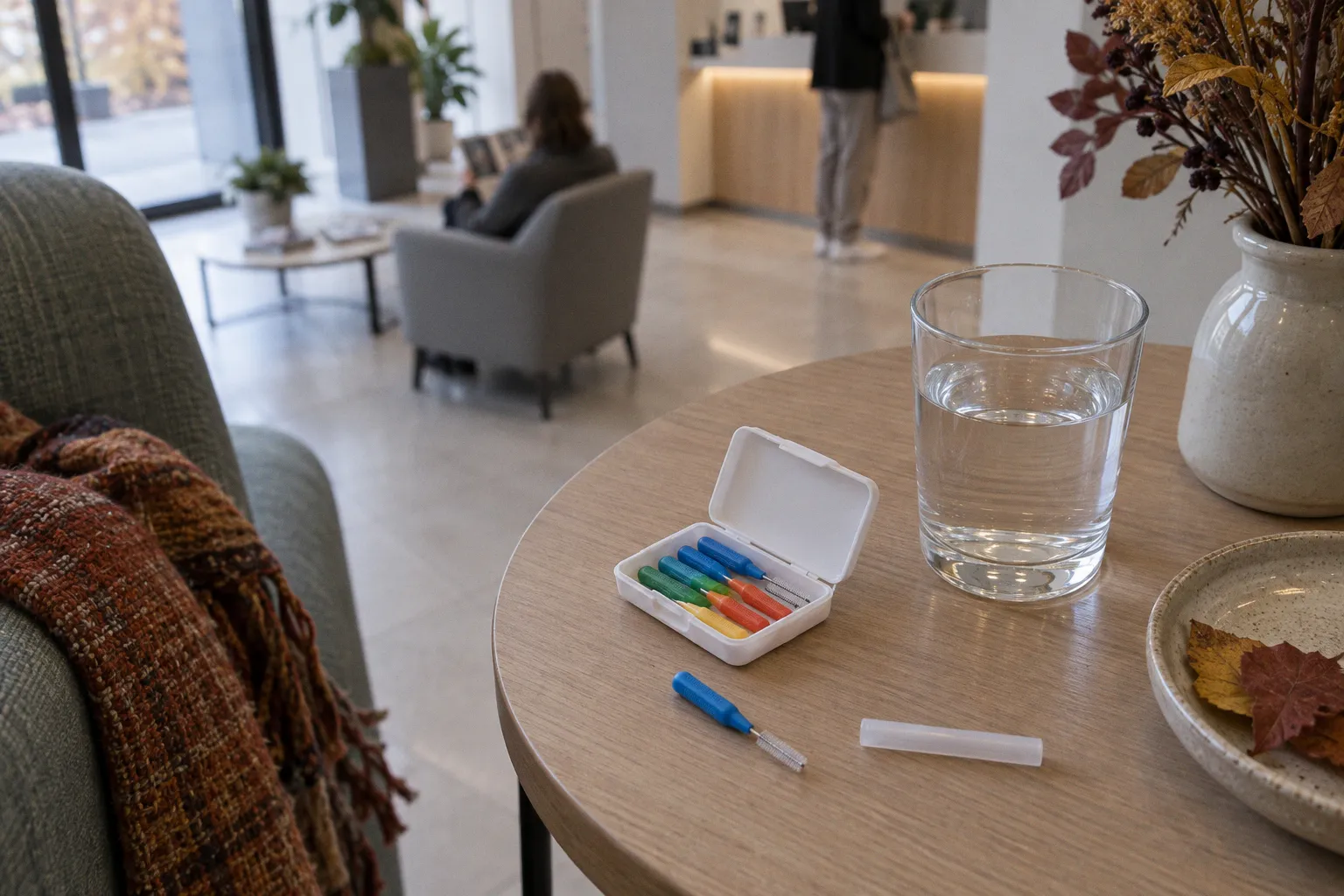 Irritation des gencives avant la pose d'un appareil dentaire