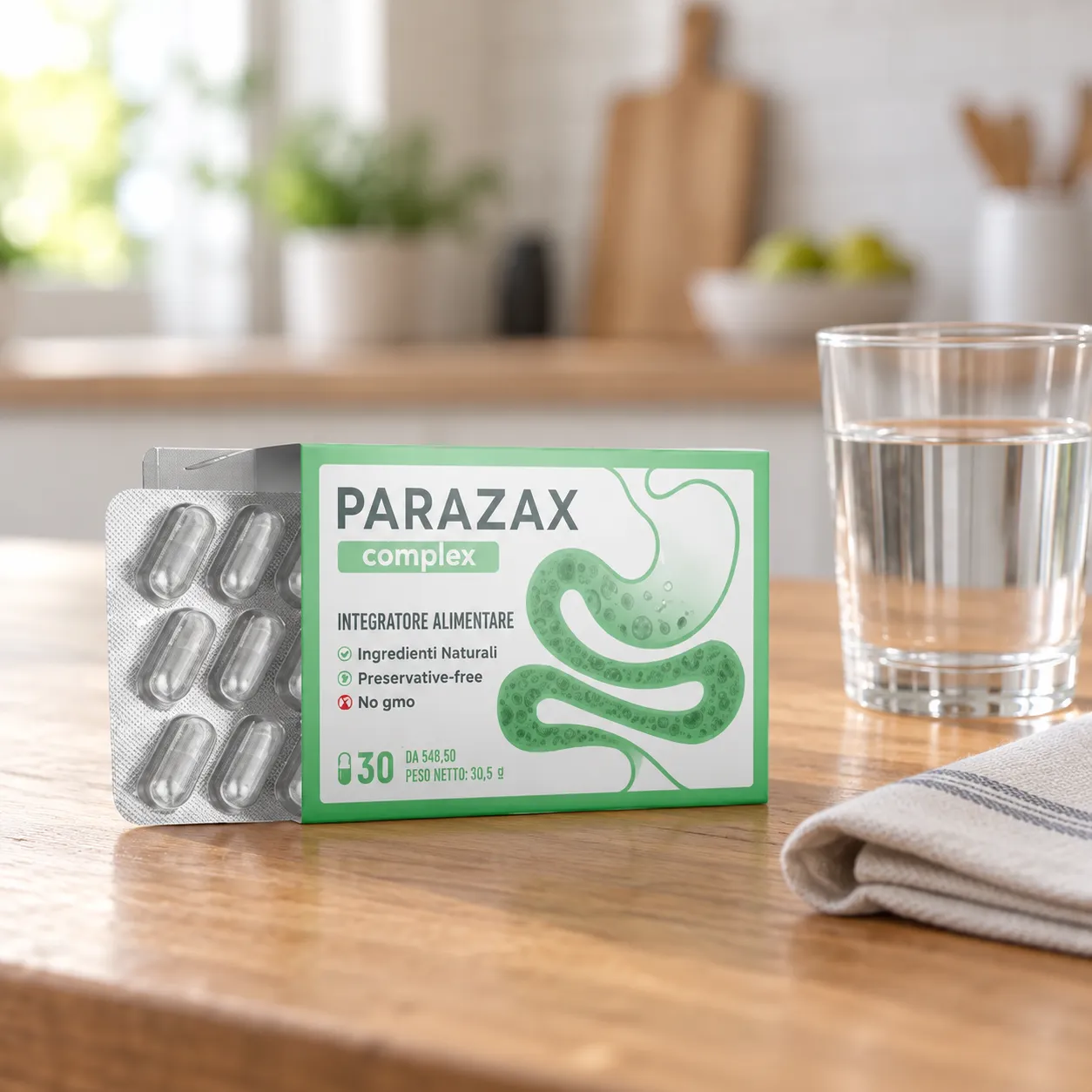Parazax Complex — le produit au quotidien