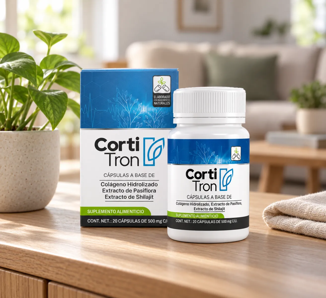 Cortitron — le produit au quotidien