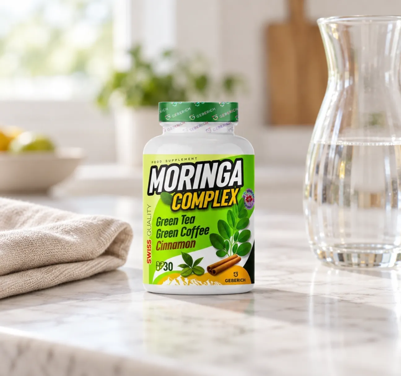 Moringa Complex — le produit au quotidien