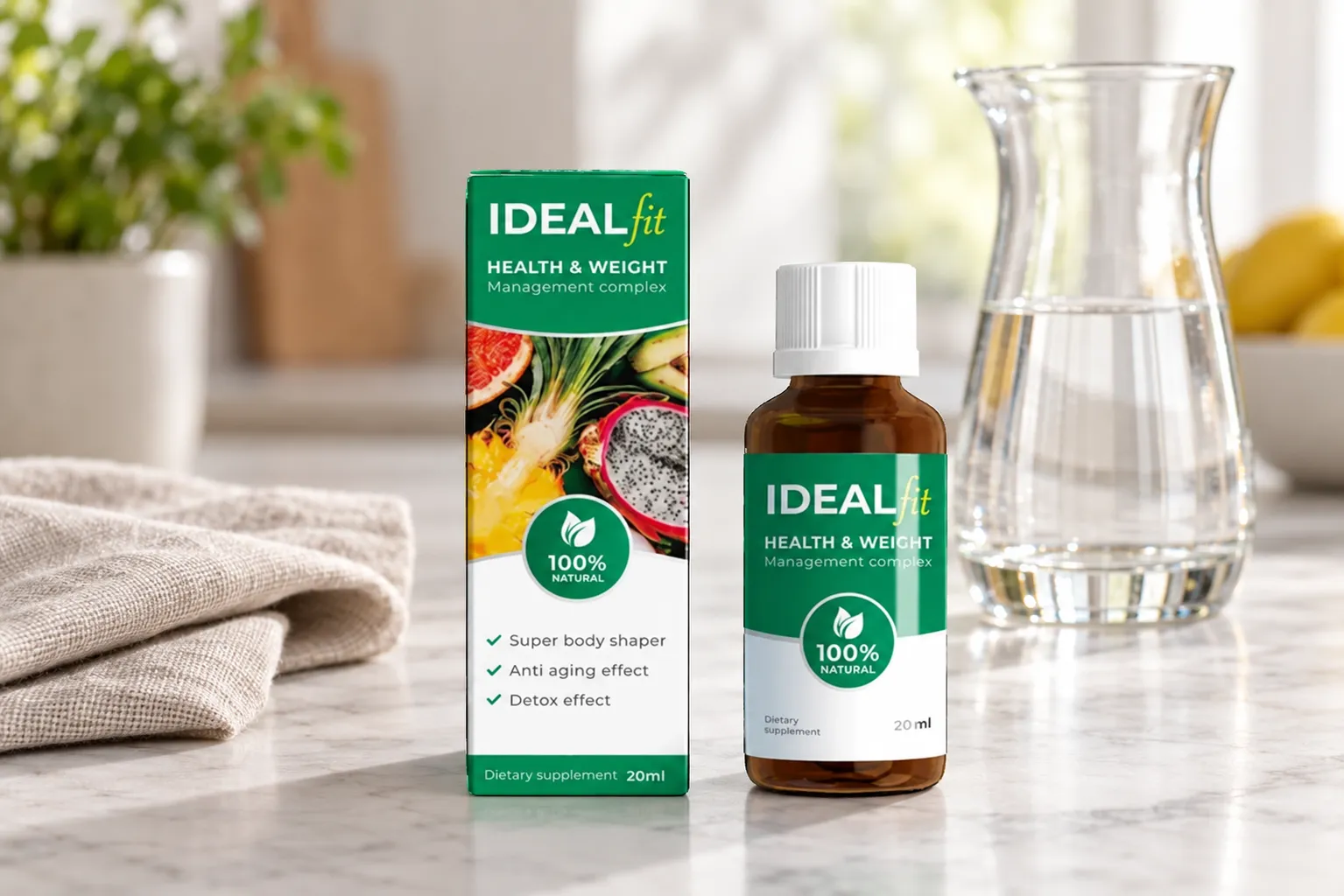 IdealFit — le produit au quotidien