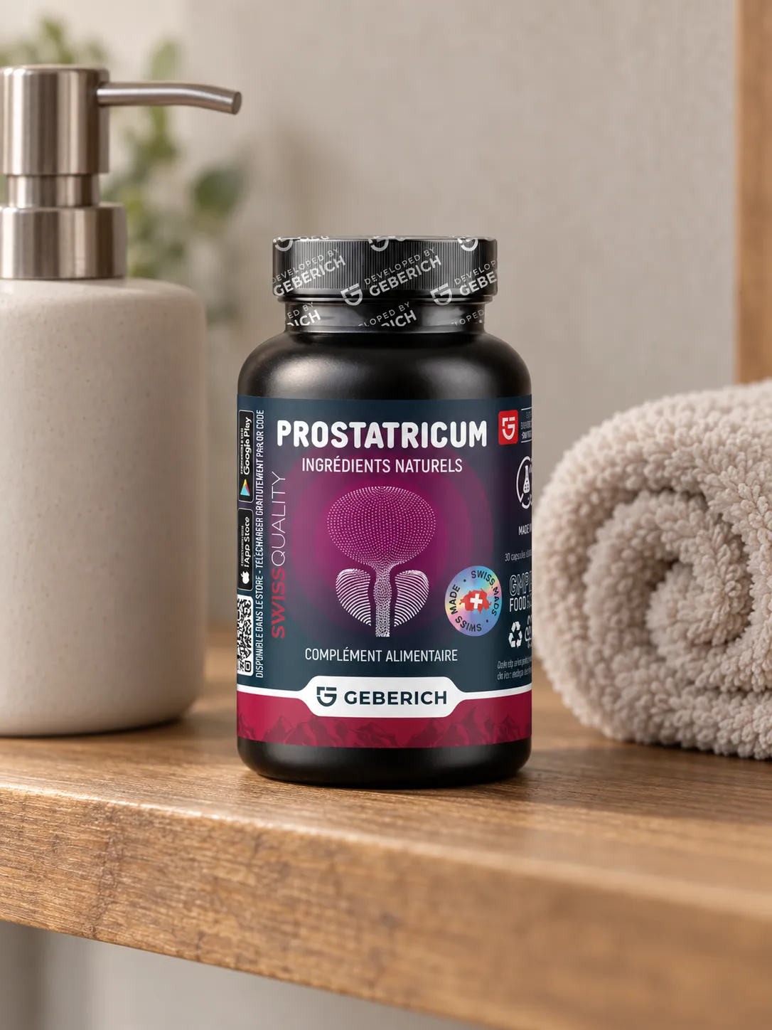 Prostatricum — le produit au quotidien